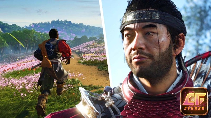 Nhân vật chính trong Ghost of Tsushima là chiến binh Samurai Jin Sakai