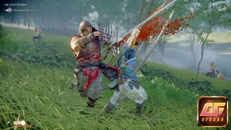 Kỹ năng trong chế độ Samurai gồm chặn, tránh né, kỹ năng đặc biệt
