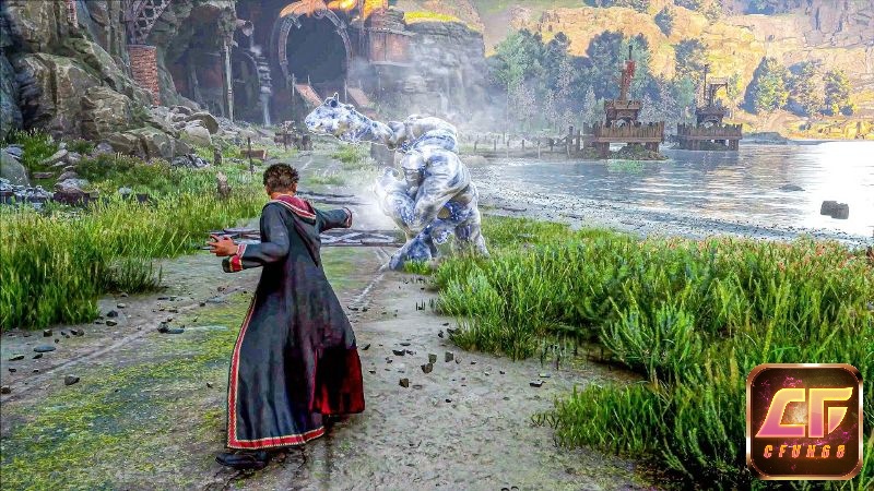 Đồ họa Game Hogwarts Legacy tái hiện sống động thế giới phép thuật