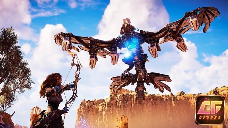 Game Horizon Zero Dawn được xây dựng như một thế giới mở