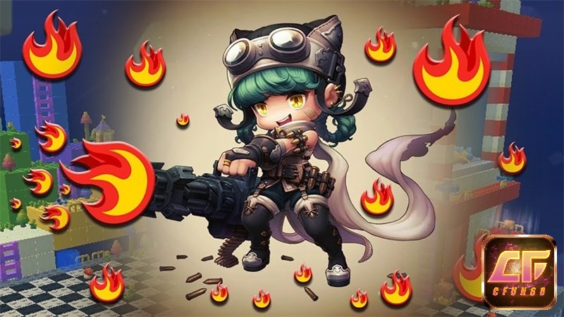 Game MapleStory 2 mang đến đa dạng về loại vũ khí cho người chơi