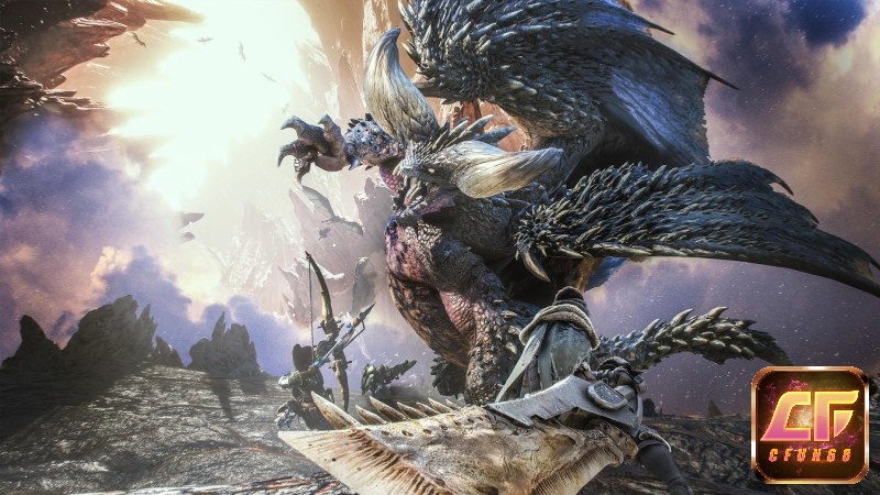 Hệ thống quái thú trong Game Monster Hunter World rất phong phú