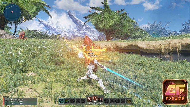 Gameplay của game Phantasy Star Online 2 tập trung vào hành động