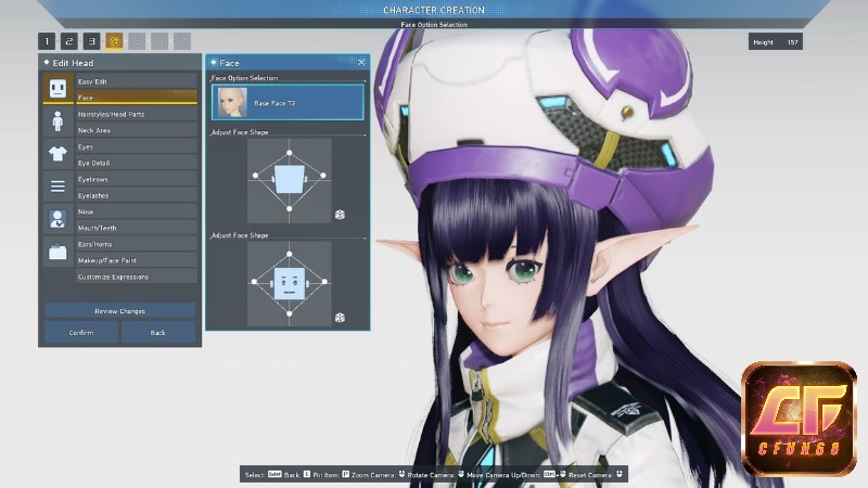 Có thể tự do để tùy chỉnh nhân vật theo sở thích cá nhân trong Phantasy Star Online 2 
