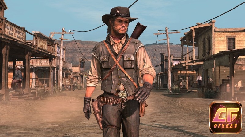 Trong Red Dead Redemption, người chơi nhập vai vào nhân vật John Marston