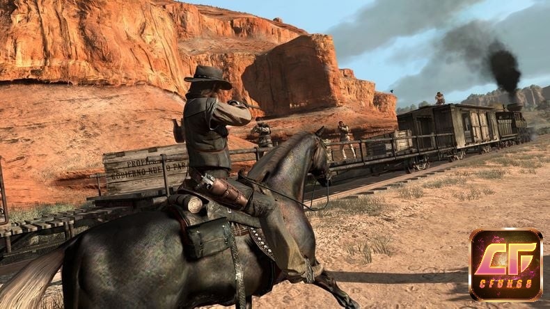 Nhập vai cao bồi miền Tây hoang dã trong Red Dead Redemption