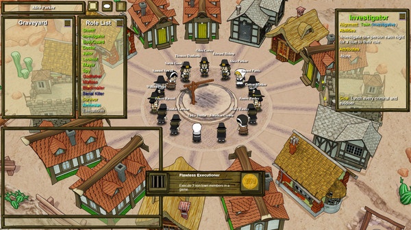 Game Salem - Game chiến thuật phong cách Ma sói