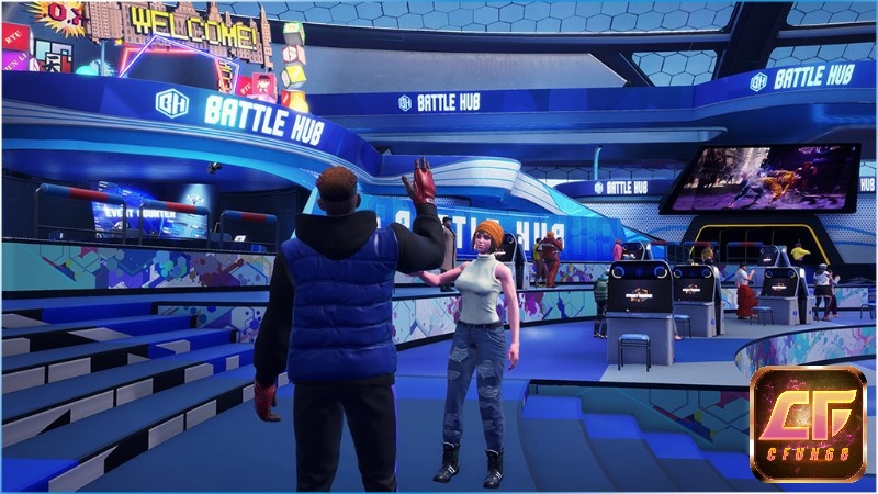 Battle Hub Online cung cấp tính năng khiêu chiến trên toàn thế giới