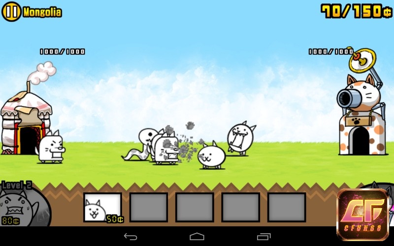 Kẻ thù trong game có khả năng gây sát thương mạnh