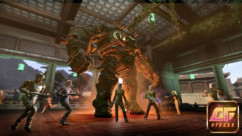 Trong The Secret World, lối chơi đồng đội có các nhiệm vụ khó khăn hơn