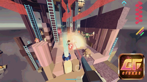 Game 1001st Hyper Tower mang đến trải nghiệm độc đáo thông qua lối chơi FPS rogue-lite