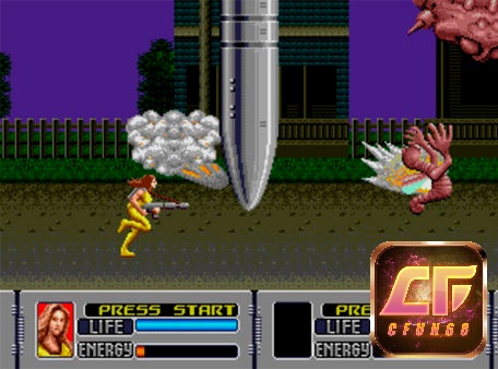 Alien Storm có lối chơi bắn súng hấp dẫn