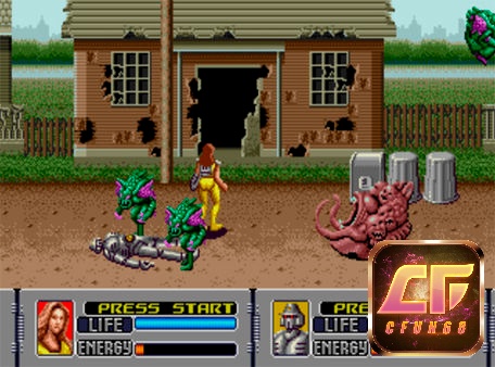 Nhiệm vụ chính của bạn trong Alien Storm là bảo vệ Trái đất khỏi người ngoài hành tinh