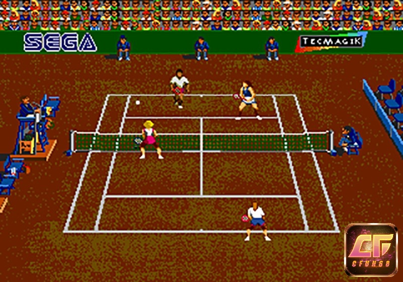 Andre Agassi Tennis mô phỏng nhiều giải đấu quốc tế nổi tiếng và hấp dẫn