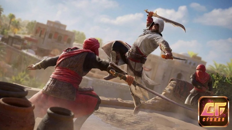 Game Assassin's Creed Mirage với lối chơi hành động và ám sát quen thuộc