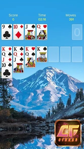 Đồ họa của Beetle (solitaire) thường đơn giản và trực quan