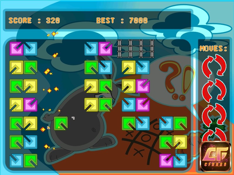 Game Biniax là một trò chơi điện tử mang lối chơi giải đố