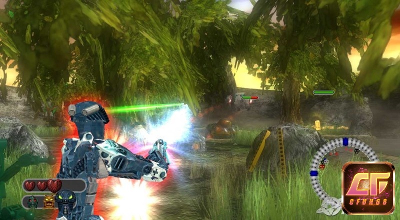Game Bionicle Heroes có lối chơi đậm chất phiêu lưu