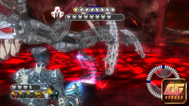 Game Bionicle Heroes mang đến một thế giới đồ họa đầy màu sắc