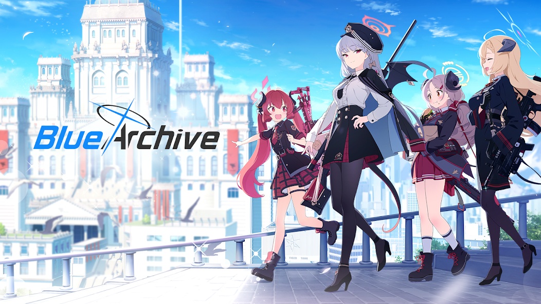 Game Blue Archive - Game mô phỏng đồ họa Chibi dễ thương