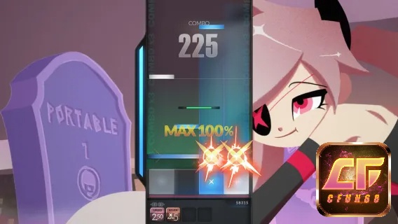 Lối chơi DJMax Mobile tập trung vào thử thách người chơi với các bản nhạc và giai điệu khác nhau