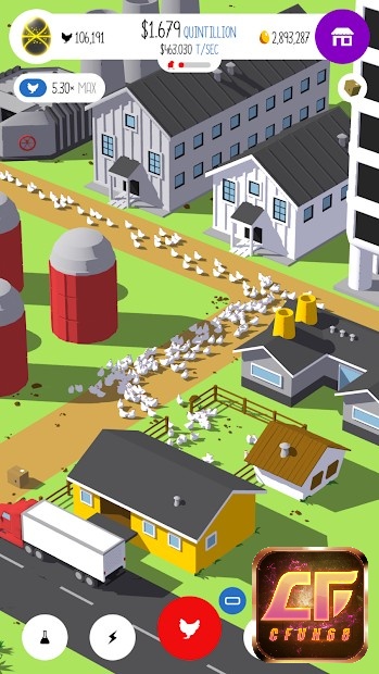 Game Egg, Inc. có lối chơi quản lý nông trại hấp dẫn và thú vị