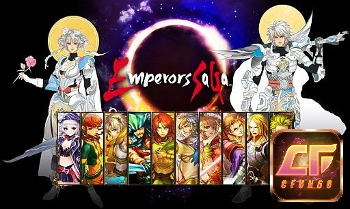 Game Emperors SaGa có lối chơi thẻ bài xây dựng đội hình hấp dẫn