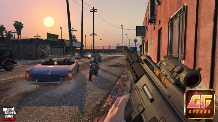 Đồ họa bắt mắt, được đầu tư kỹ lưỡng của Game Grand Theft Auto V