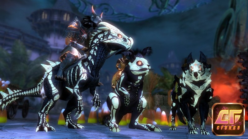 Bản đồ trong game Guild Wars 2 là một thế giới mở rộng lớn