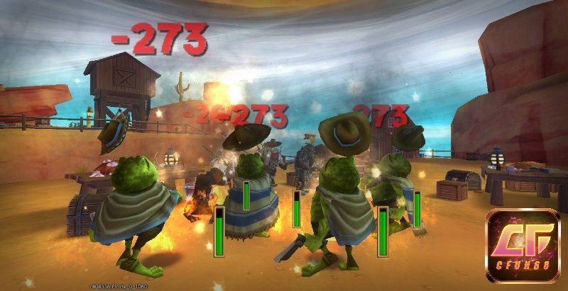 Hệ thống chiến đấu trong Pirate 101 cho người chơi chiến đấu theo chiến lược riêng