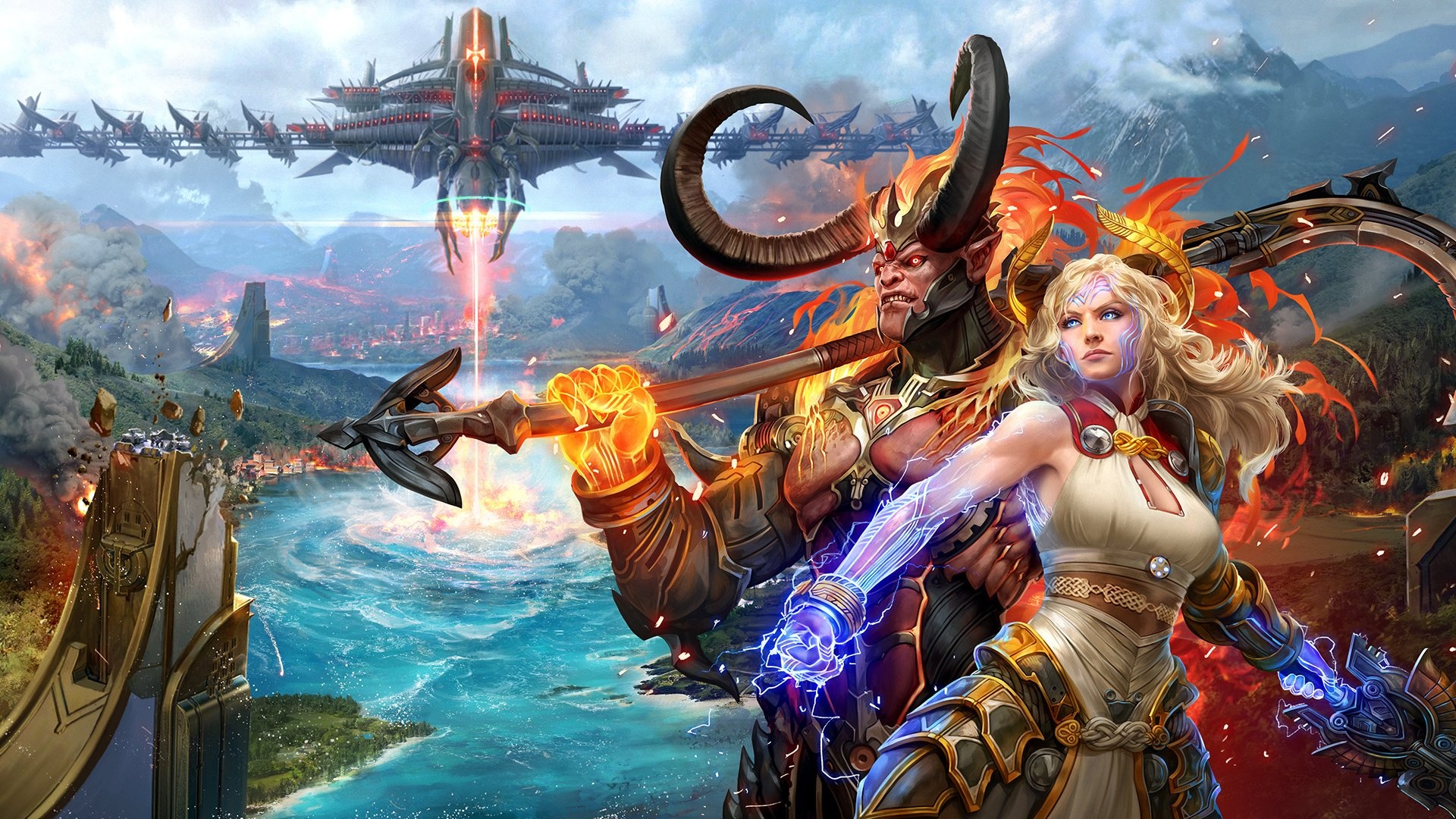 Game Skyforge MMORPG lối chơi hấp dẫn, đáng trải nghiệm