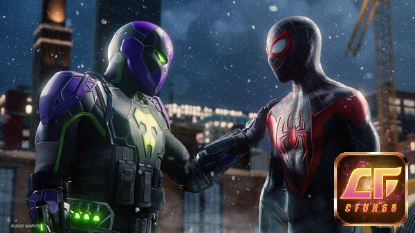 Nhân vật chính trong game là người nhện Miles Morales