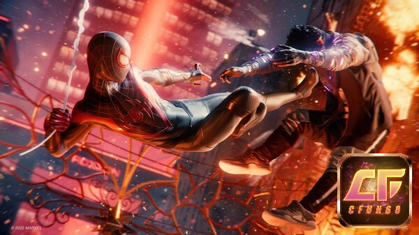 Trong Spider-Man: Miles Morales nhiệm vụ chính xoay quanh cuộc đối đầu của Miles với The Underground và Tinkerer