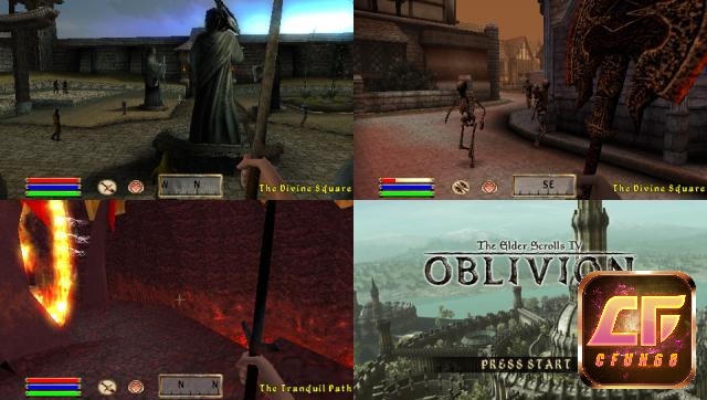 Game The Elder Scrolls Travels có lối chơi hành động khá hấp dẫn