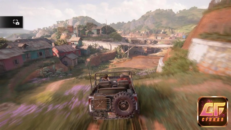 Nhân vật chính Nathan Drake được trang bị đa dạng các vũ khí và công cụ khám phá