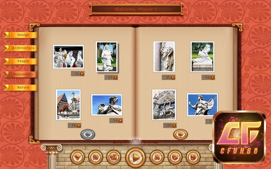Game 1001 Jigsaw. Myths of Ancient Greece có nhiều chế độ chơi để bạn lựa chọn