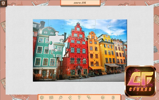 Game 1001 Jigsaw. World Tour: Europe có lối chơi xếp hình và giải đố hấp dẫn