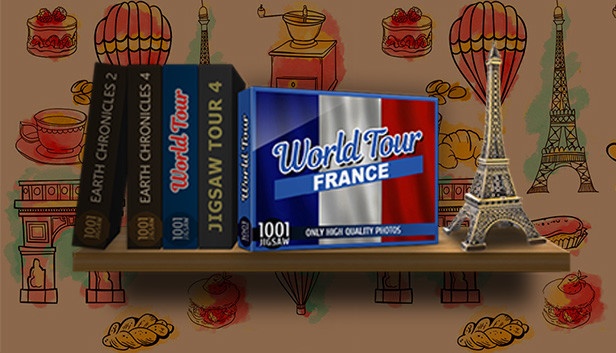 Game 1001 Jigsaw. World Tour: France hấp dẫn và đẹp mắt