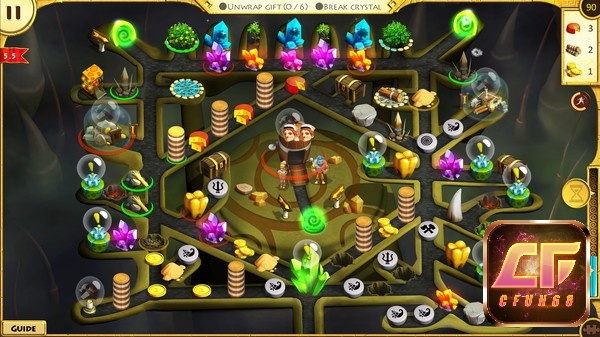 Game 12 Labours of Hercules IX: A Hero's Moonwalk có lối chơi phiêu lưu không gian hấp dẫn
