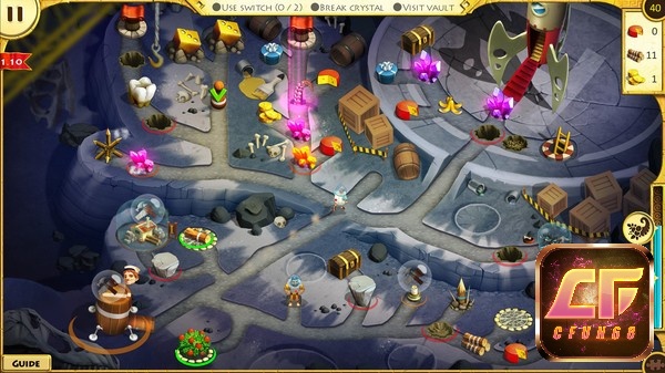 Trong 12 Labours of Hercules IX: A Hero's Moonwalk nhân vật chính là Hercules