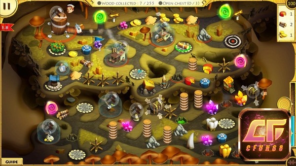 Game 12 Labours of Hercules IX: A Hero's Moonwalk chứa đựng đồ họa lôi cuốn và độc đáo