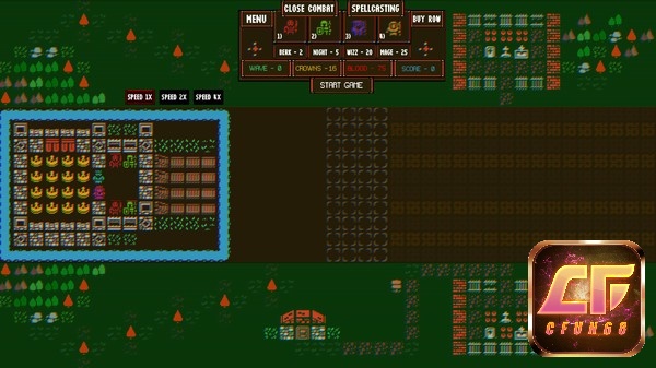 Lối chơi của game 1BIT CASTLE rất đơn giản nhưng hấp dẫn