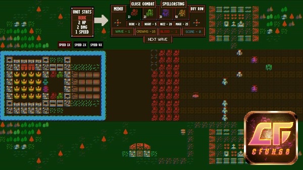 Trong game 1BIT CASTLE người chơi sẽ phải hoàn thành nhiều nhiệm vụ được giao