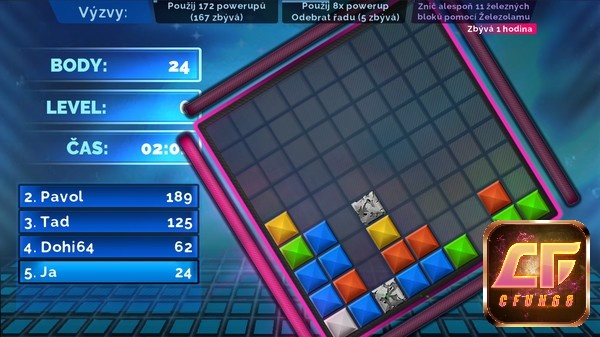 Đồ họa game 3x64 được thiết kế với một phong cách đơn giản nhưng hiệu quả