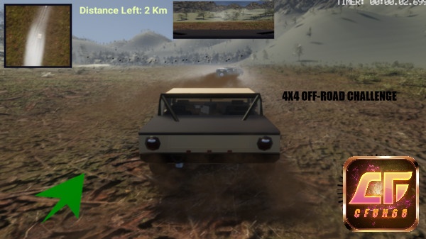 Trong 4x4 Off-Road Challenge người chơi sẽ lái những chiếc xe đua off-road mạnh mẽ và thể thao
