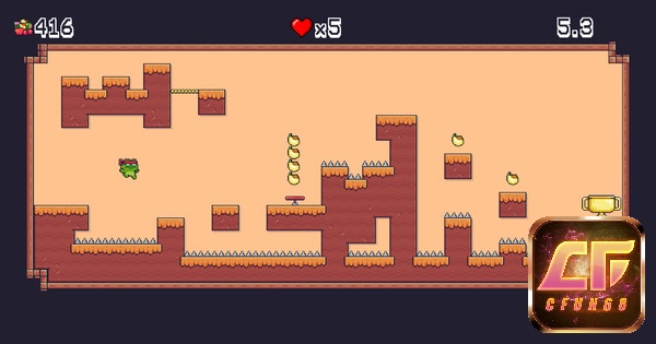 Game 6.0 có tổng cộng hơn 50 màn chơi được tạo ngẫu nhiên
