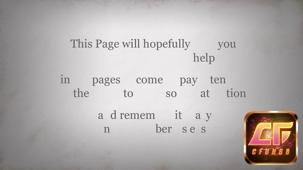 Game A Familiar Fairytale: Dyslexic Text Based Adventure có lối chơi game độc đáo