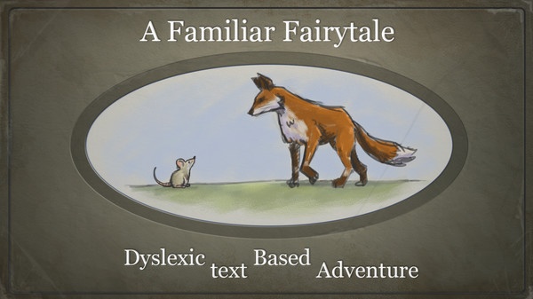 Game A Familiar Fairytale: Dyslexic Text Based Adventure