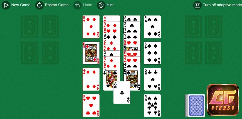 Game Backbone (card game) là tựa game xếp bài thú vị và mới lạ