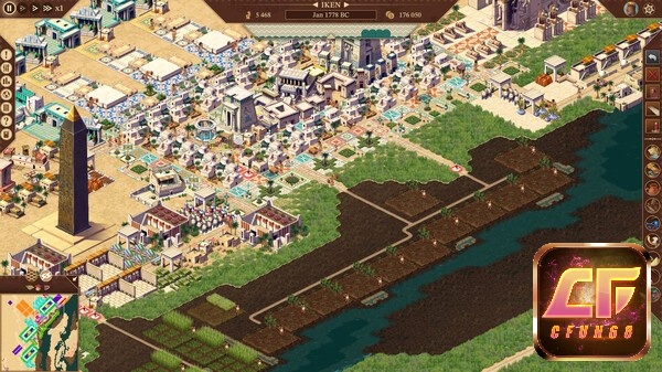Game Call of the Pharaoh có đồ họa khá chi tiết và chân thực